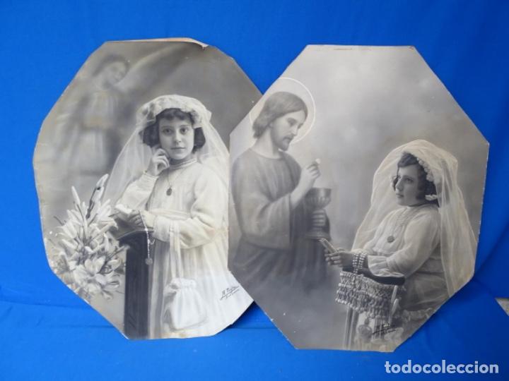Fotograf&iacute;a antigua: DOS FOTOGRAF&Iacute;AS A&Ntilde;OS 30 FIRMADAS A. RIFA SABADELL.