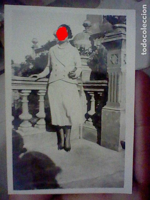 Fotograf&iacute;a antigua: A&Ntilde;OS 30 ART NOVEAU DECO 1931 FOTOGRAFIA PARTICVLAR MODA ROPA DE EPOCA 9 X 6 CMS
