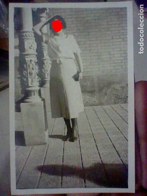 Fotograf&iacute;a antigua: A&Ntilde;OS 30 ART NOVEAU DECO 1931 FOTOGRAFIA PARTICVLAR MODA ROPA DE EPOCA 9 X 6 CMS *