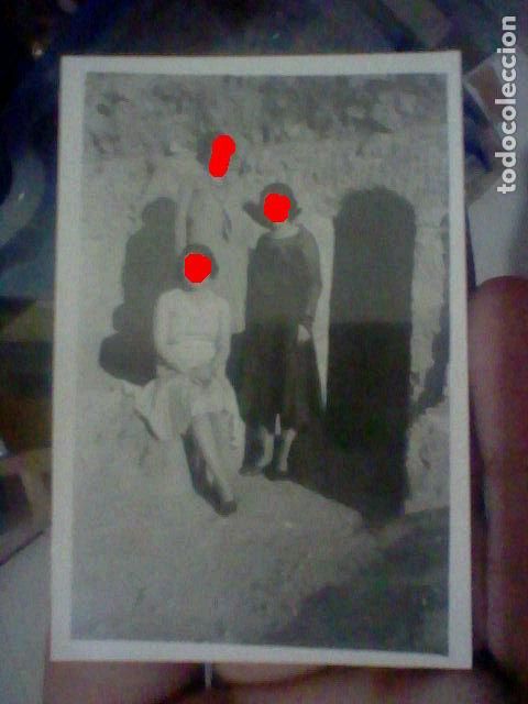 Fotograf&iacute;a antigua: A&Ntilde;OS 30 ART NOVEAU DECO 1931 FOTOGRAFIA PARTICVLAR MODA ROPA DE EPOCA 9 X 6 CMS MVCHACHAS