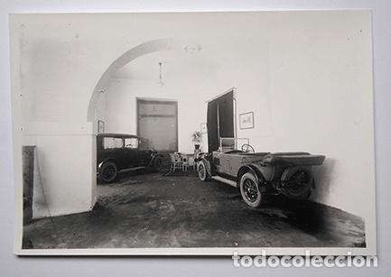 Alte Fotografie: Cartagena, a&ntilde;os 1920. Establecimiento automovil&iacute;stico. Foto Casa&uacute; - copia a&ntilde;os 1970
