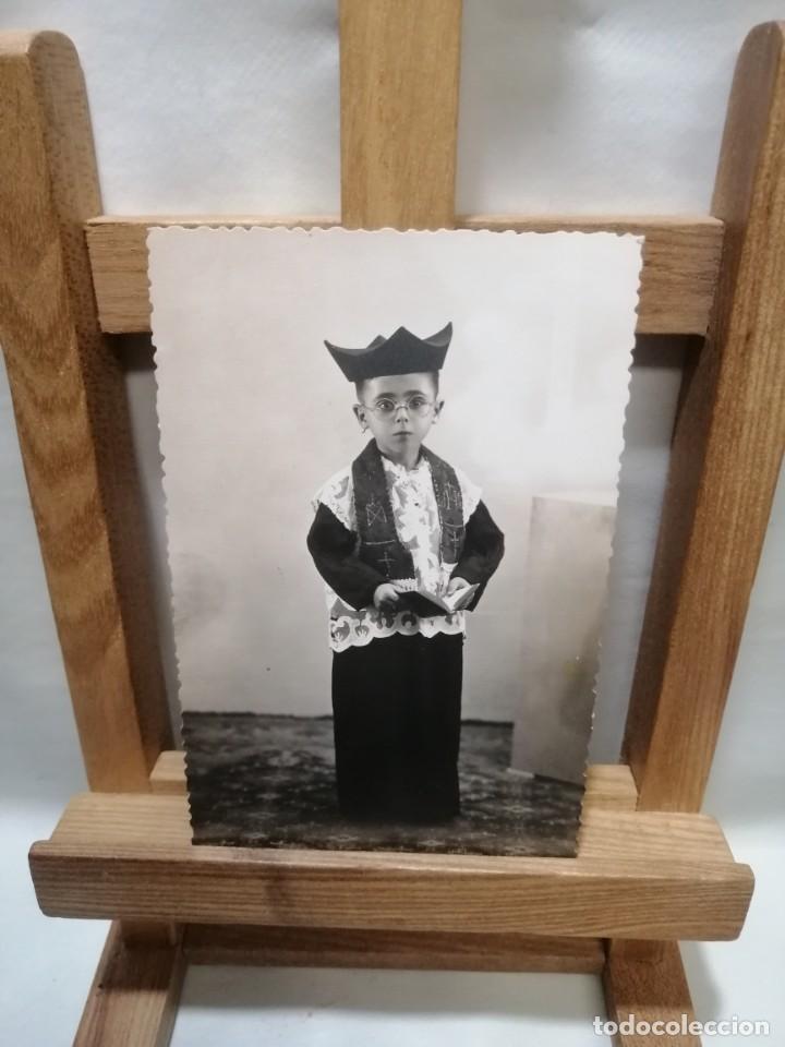 Fotograf&iacute;a antigua: FOTO NI&Ntilde;O MONAGUILLO FOTOGRAFIA LLOP BURJASOT