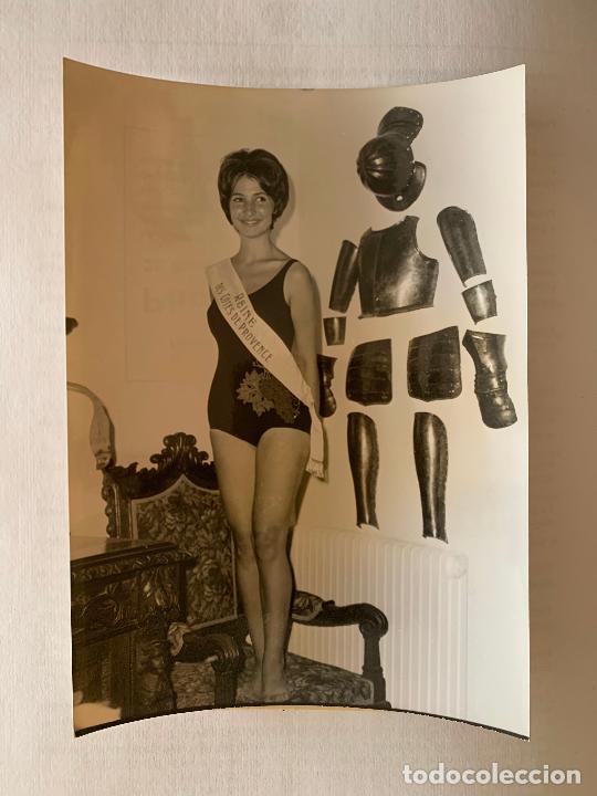 Fotografia antica: FOTO ORIGINAL KEYSTONE. REINA DE LA PROVENZA 1963.