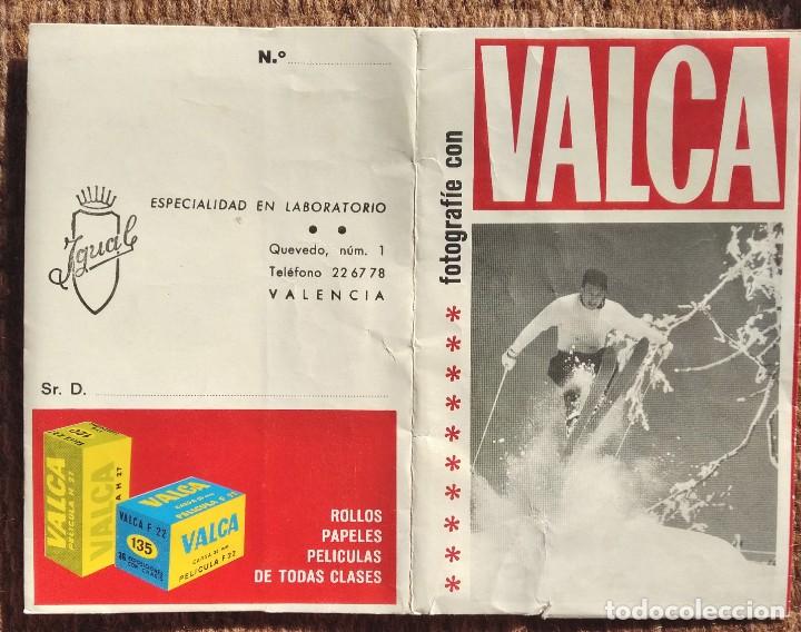 Alte Fotografie: CARPETA PORTA FOTOGRAFIAS Y NEGATIVOS VALCA- FOTO: IGUAL - VALENCIA