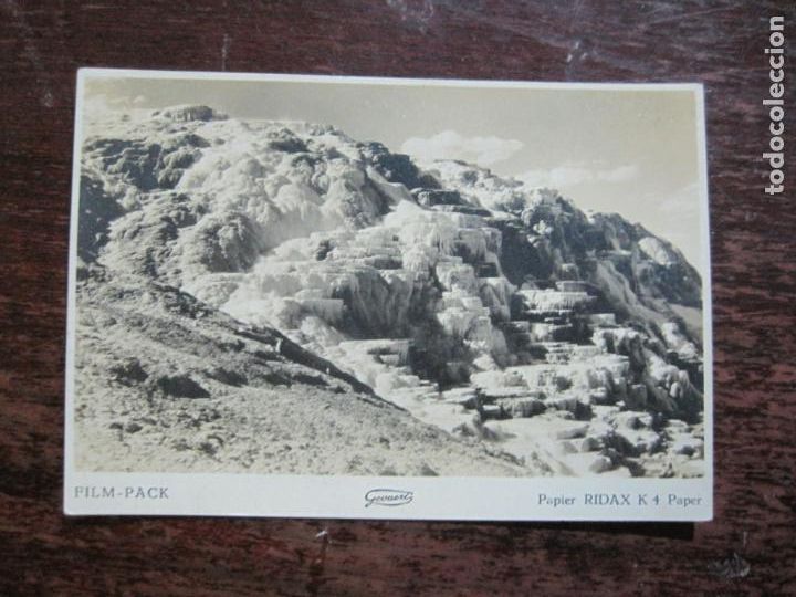Fotograf&iacute;a antigua: FILM PACK-GEVAERT-PAPIER RIDAX K 4 PAPER-PUBLICIDAD ANTIGUA-VER FOTOS-(77.228)