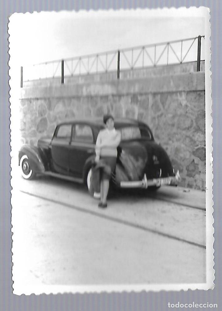 Fotograf&iacute;a antigua: 1R- FOTOGRAFIA ANTIGUA DE - GRUPO DE UNA DAMA EN SU MERCEDES