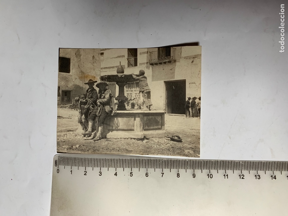 Fotograf&iacute;a antigua: FOTO. ESCENA PINTORESCA DE PUEBLO SALMANTINO. FOT&Oacute;GRAFO?.