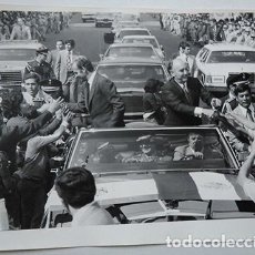 Fotografía antigua: VISITA JUAN CARLOS I A MÉXICO, 1978. JOSÉ LÓPEZ PORTILLO. COPIA VINTAGE