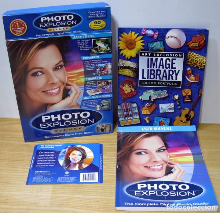 Fotograf&iacute;a antigua: PHOTO EXPLOSION deLuxe. The Complete Digital Photo Studio. Nova Development. Librer&iacute;a Im&aacute;genes.
