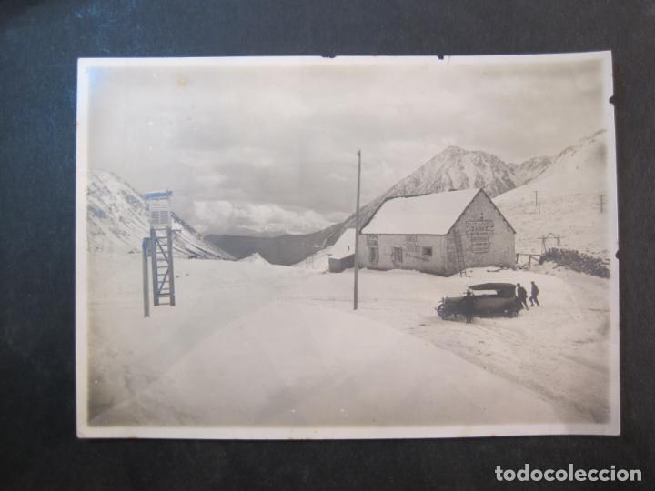 Fotograf&iacute;a antigua: PUERTO DE LA BONAIGUA-REFUGIO DEL PUERTO-COCHE-A&Ntilde;O 1928-FOTOGRAFIA ANTIGUA-VER FOTOS-(K-1866)