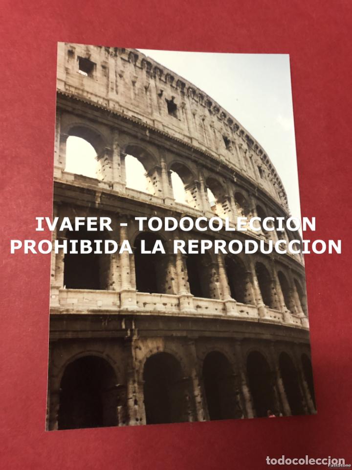 Fotograf&iacute;a antigua: FOTOGRAFIA COLISEO DE ROMA, FOTO HECHA EN 1980