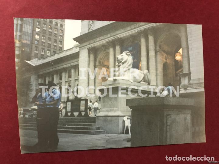 Fotograf&iacute;a antigua: FOTOGRAFIA BIBLIOTECA DE NUEVA YORK, ESTADOS UNIDOS, , A&Ntilde;O 1991, 10 CM X 15 CM
