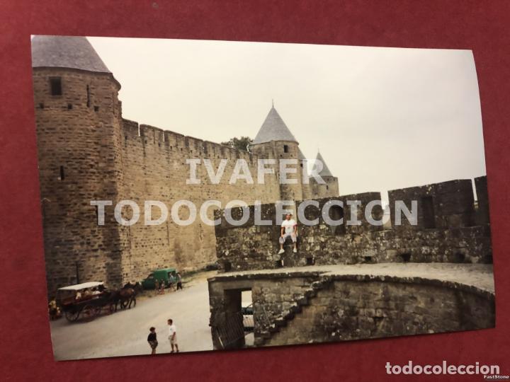 Fotograf&iacute;a antigua: FOTOGRAFIA CIIUDADELA DE CARCASSONNE, FRANCIA, A&Ntilde;O 1993, 10 CM X 15 CM