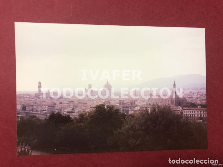 Fotograf&iacute;a antigua: FOTOGRAFIA VISTA DE FLORENCIA DESDE LA PLAZA MICHELANGELO, A&Ntilde;O 1989, 10 CM X 15 CM