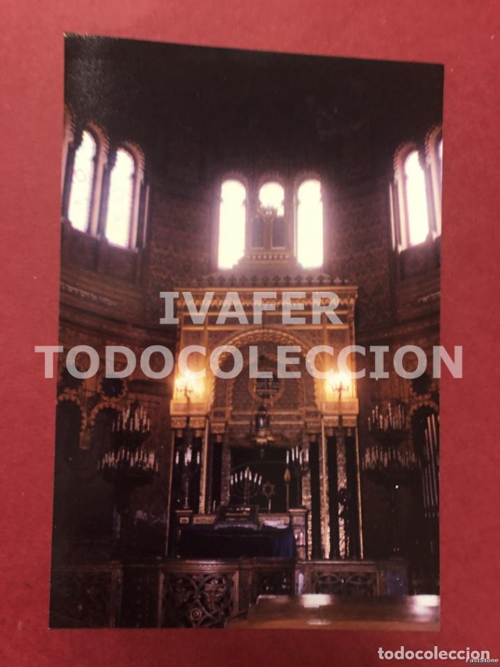 Fotograf&iacute;a antigua: FOTOGRAFIA INTERIOR DE LA SINAGOGA DE FLORENCIA, A&Ntilde;O 1989, 10 CM X 15 CM