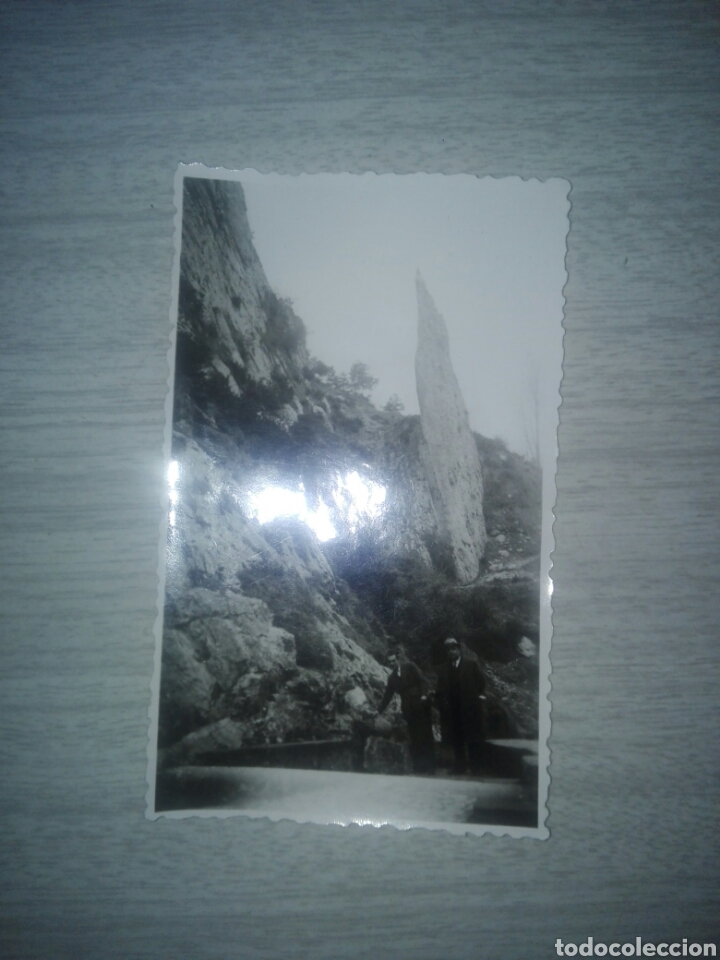 Fotograf&iacute;a antigua: Fotograf&iacute;a de se&ntilde;ores en monta&ntilde;a