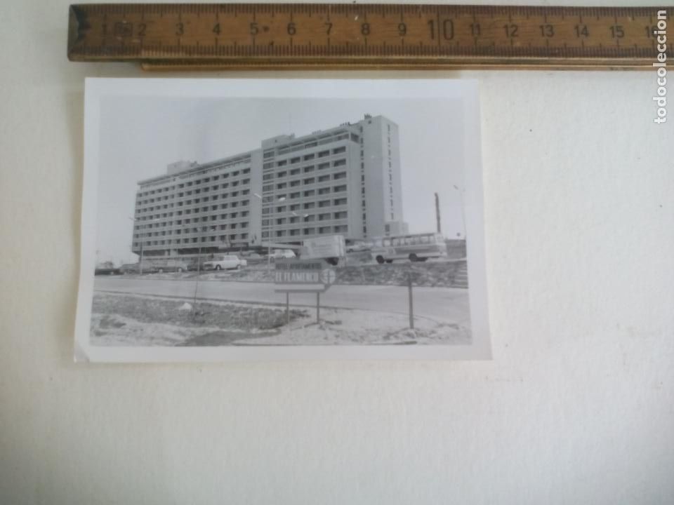 Fotografia antiga: FOTOGRAFIA DE UN hotel, EL FLAMENCO HOTEL APARTAMENTOS, COSTA DE LA LUZ PLAYA DE MATALASCA&Ntilde;AS HUELVA
