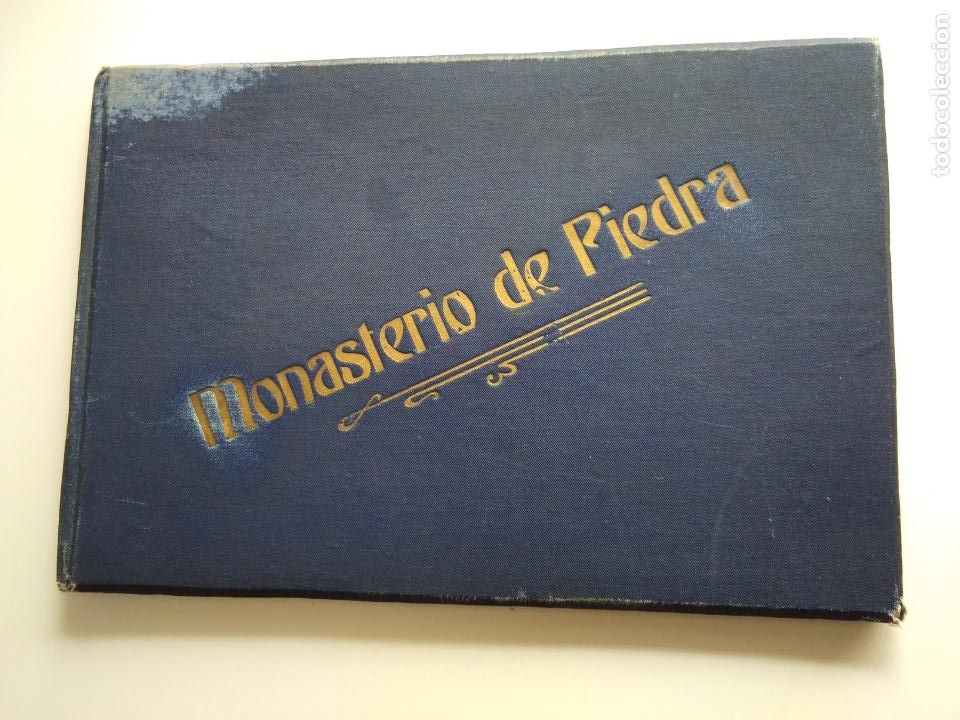 Fotograf&iacute;a antigua: ALBUM DEL MONASTERIO DE PIEDRA REPRODUCIONES EN 28 AUTOTIPIAS
