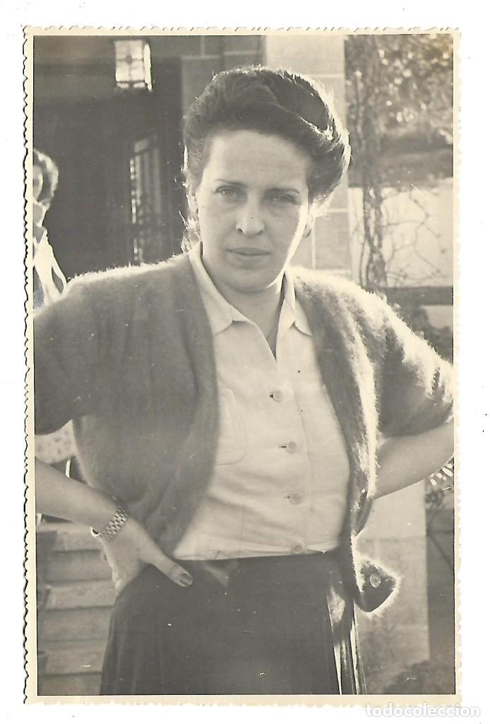 Fotografia antiga: M50- FOTOGRAFIA ANTIGUA DE - UNA DAMA EN SU CASA