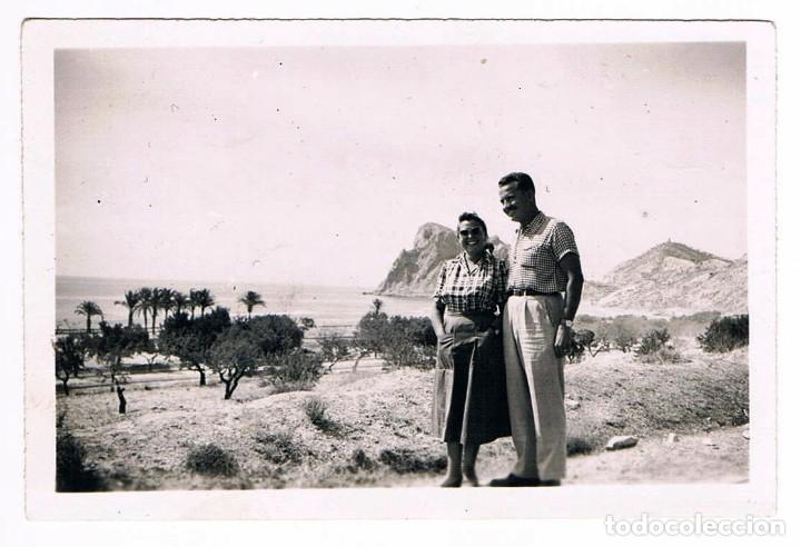 Fotograf&iacute;a antigua: benidorm. a&ntilde;o 1954 - Foto 1