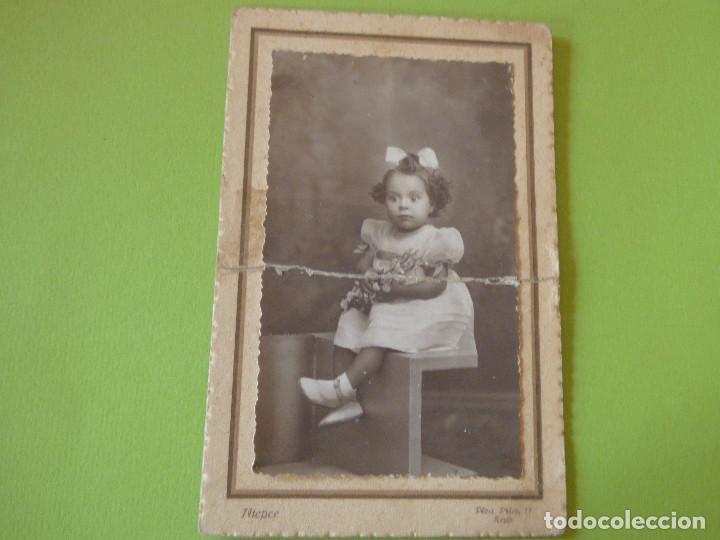 Fotograf&iacute;a antigua: Fotografia de ni&ntilde;a. - Foto 1