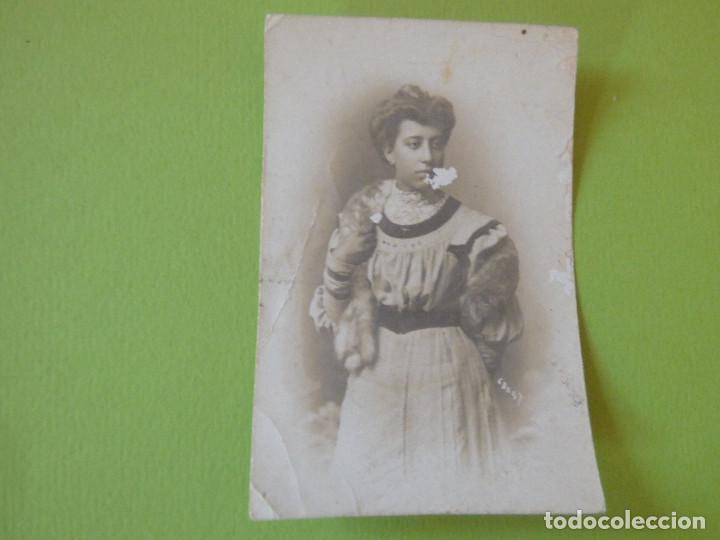 Fotograf&iacute;a antigua: Fotografia de mujer. - Foto 1