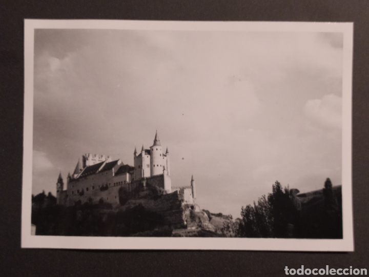 Fotograf&iacute;a antigua: Fotograf&iacute;a antigua Alcazar de Segovia (7,5x11cm)