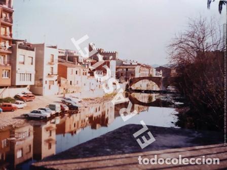 Fotografia antica: ANTIG&Uuml;A FOTOGRAFIA EN COLOR DE CARDONA DE MEDIDAS 12,5 CM. X 9 CM.