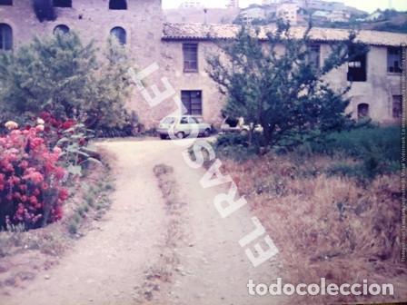 Fotografia antica: ANTIG&Uuml;A FOTOGRAFIA EN COLOR DE CARDONA DE MEDIDAS 12,5 CM. X 9 CM.