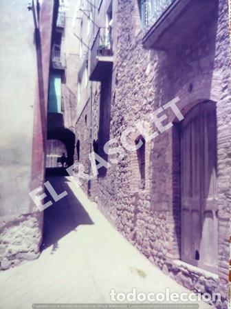 Fotografia antica: ANTIG&Uuml;A FOTOGRAFIA EN COLOR DE CARDONA DE MEDIDAS 12,5 CM. X 9 CM.