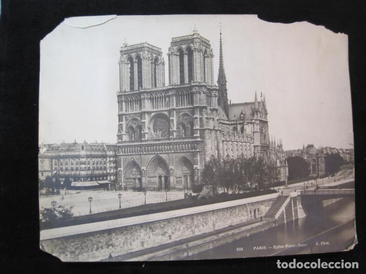 Fotograf&iacute;a antigua: FRANCIA-PARIS-NOTRE DAME-FOTOGRAFIA ANTIGUA-VER FOTOS-(V-22.743)