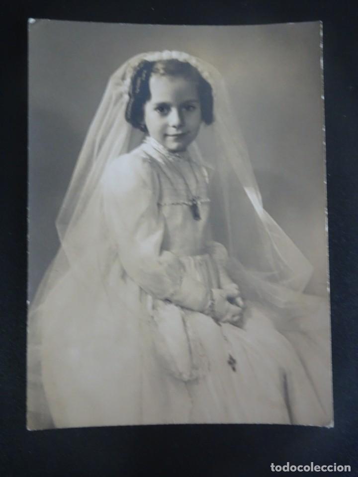 Fotografia antica: ANTIGUA FOTOGRAF&Iacute;A ,NI&Ntilde;A TRAJE COMUNI&Oacute;N , VER FOTOS