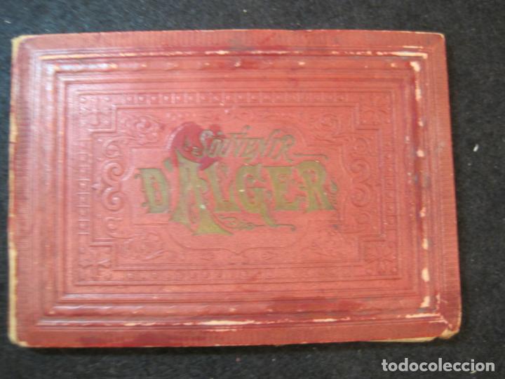 Fotograf&iacute;a antigua: SOUVENIR D'ALGER-ALBUM CON MUCHAS FOTOGRAFIAS-VER FOTOS-(K-3518)