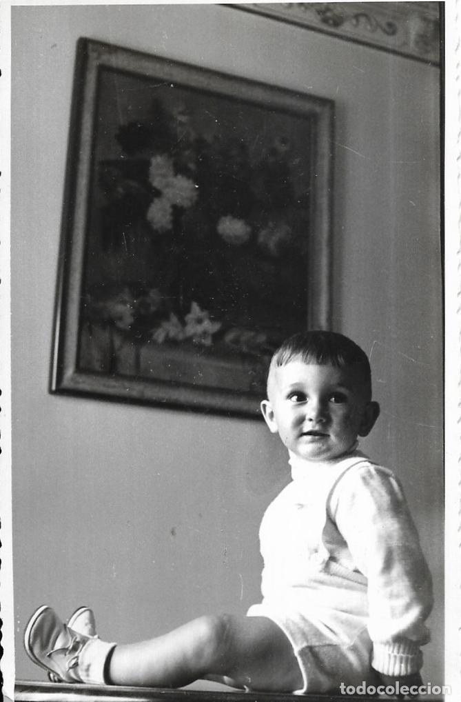 Fotograf&iacute;a antigua: :::: AF476 - FOTOGRAFIA - BONITO NI&Ntilde;ITO 1955