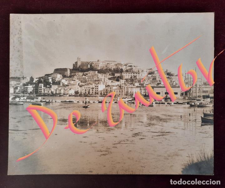 Fotograf&iacute;a antigua: IBIZA VISTA GENERAL - FOTOGRAF&Iacute;A ART&Iacute;STICA - A&Ntilde;OS 60