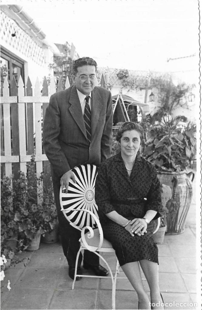 Photographie ancienne: *** PN308 - FOTOGRAFIA - PAREJA - 18 X 12 CM.
