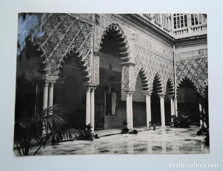 Alte Fotografie: Sevilla, Real Alc&aacute;zar. Copia vintage 18 x 24,5 cm. Fot&oacute;grafo: A. Verdugo. h, 1960