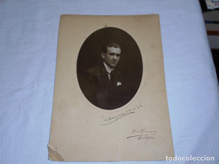 Fotograf&iacute;a antigua: FOTO HARO HERMANOS CARTAGENA.CABALLERO 1922