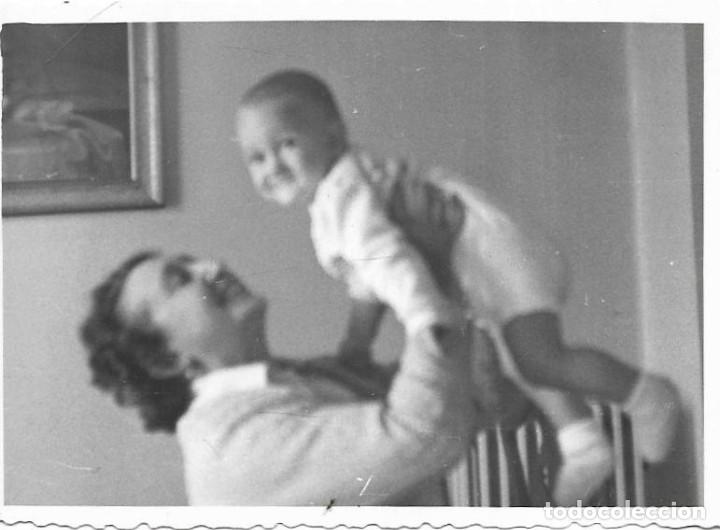 Fotograf&iacute;a antigua: :::: CU152 - FOTOGRAFIA - SE&Ntilde;ORA CON BEBE EN BRAZOS