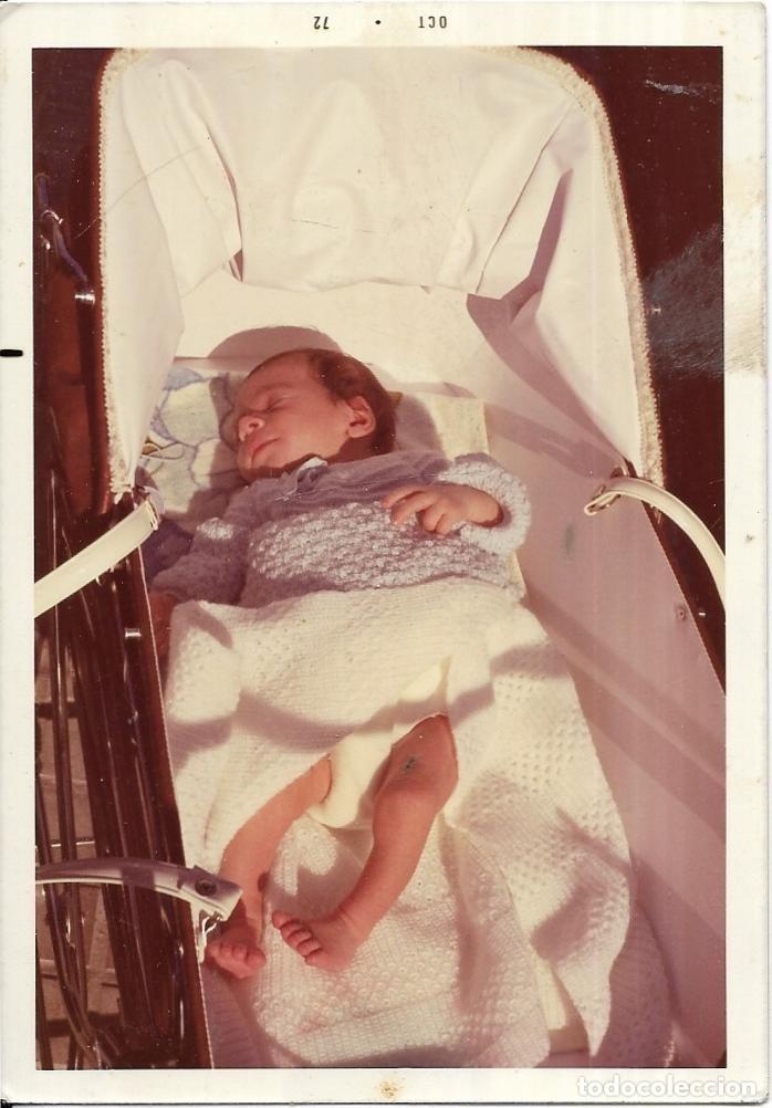 Fotograf&iacute;a antigua: :::: C27 - FOTOGRAFIA - BEBE EN SU COCHECITO