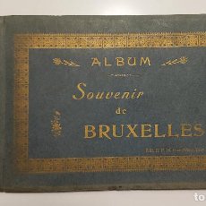 Fotografía antigua: ALBUM SOUVENIR DE BRUXELLES. 1910 APROX. 24 FOTOGRAFÍAS FRANCÉS, ALEMÁN.RARO. BELGICA,BRUSELAS. Lote 289609853