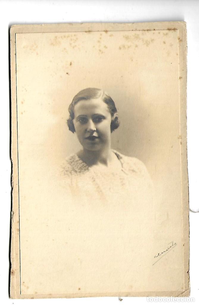 Photographie ancienne: 48010 -EXTRAORDINARIA FOTOGRAFIA ANTIGUA- UNA DAMA -FOTO - DE Prcp. DEL SIGLO XX