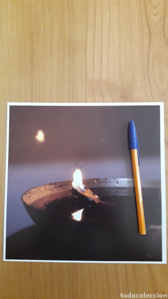 Fotograf&iacute;a antigua: CROMALIN LAMPARA ACEITE. FUEGO