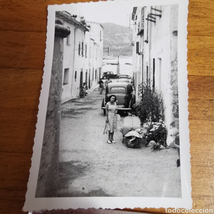 Alte Fotografie: Fotograf&iacute;a de calle de Tossa de Mar 1956