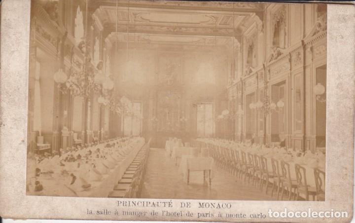 Fotograf&iacute;a antigua: foto 6,5 x 10,5 ctms. del principado de Monaco finales siglo XIX