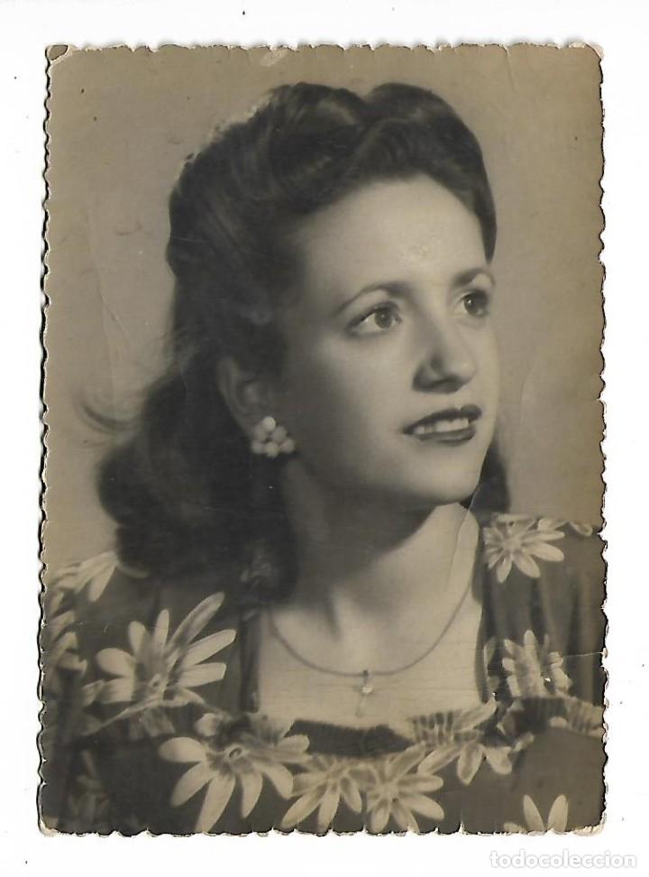 Antique Photography: 48010-EXTRAORDINARIA FOTOGRAFIA ANTIGUA- UNA DAMA - FOTO- - A&Ntilde;OS 50-60