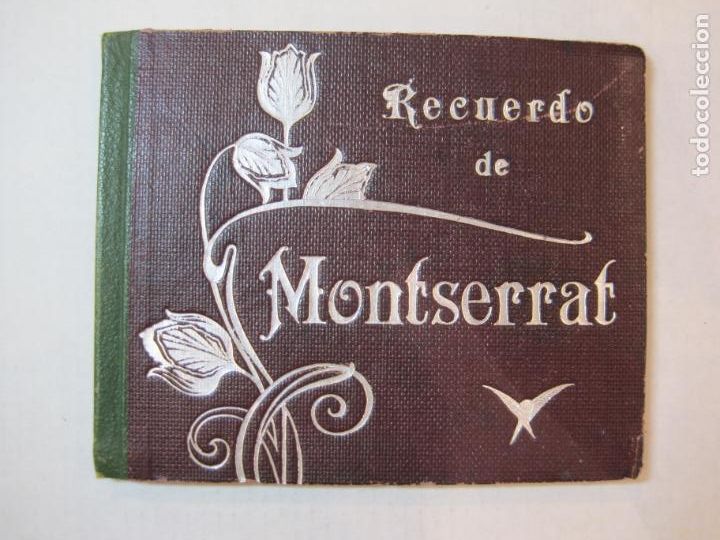 Fotograf&iacute;a antigua: RECUERDO DE MONTSERRAT-ALBUM CON FOTOGRAFIAS-FOTOGRAFO J.E. PUIG-VER FOTOS-(K-4978)