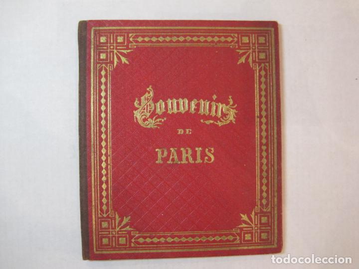 Fotograf&iacute;a antigua: SOUVENIR DE PARIS-ALBUM CON FOTOGRAFIAS-VER FOTOS-(K-4982)