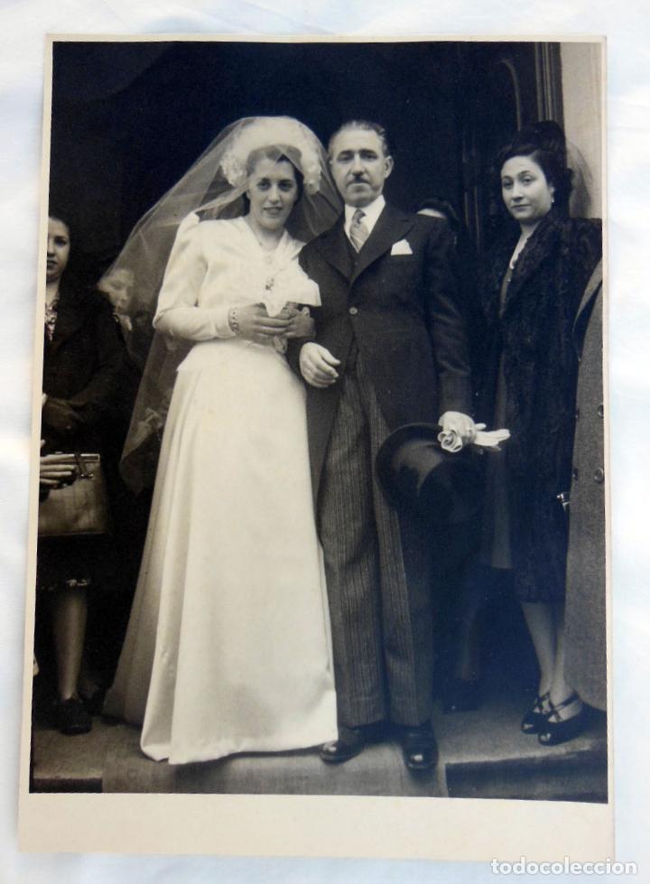 Fotografia antica: BODA DE ISABEL DE ZULUETA Y CEBRI&Aacute;N