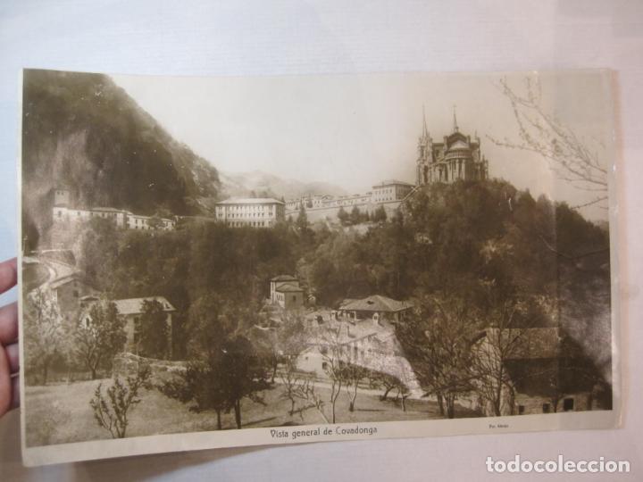 Fotograf&iacute;a antigua: COVADONGA-VISTA GENERAL-FOTO MERAS-FOTOGRAFIA ANTIGUA-VER FOTOS-(V-23.169)